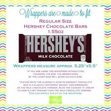 Hershey Bar Wrapper Dimensions Free Candy Template For Word