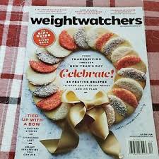 Weight watchers christmas eggnog cookiesnesting lane. Weight Watchers Magazine November December 2017 Cookies Baking Christmas Ebay