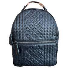 Leather backpack Bottega Veneta Black ...