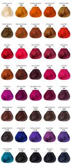 Adore Hair Color Chart In 2019 Hair Color Hair Styles