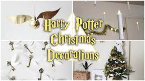 Calling all harry potter fans! Diy Harry Potter Christmas Decorations Floating Candles Flying Keys Golden Snitch Rememberall Youtube