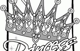 Barbie princess and the popstar. Tiara Coloring Pages Learny Kids