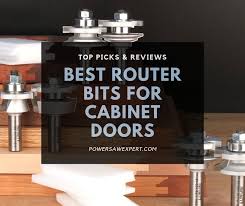 best router bits for cabinet doors for