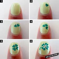 I purchased some shamrock nail art stickers from etsy last year and have kept them on hand for this occasion… 11 Super Fun St Patrick S Day Nail Art Designs