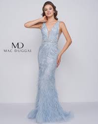 Mac Duggal 50537m Open V Back Formal Dress