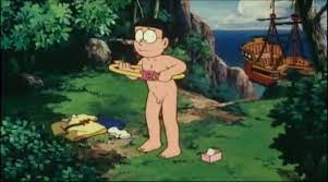 Nude Cartoons: Nobita Nobi, Suneo Honekawa, Takeshi Goda 