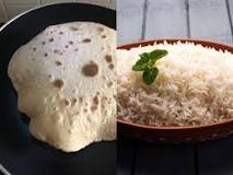 Which is better rice or chapati?