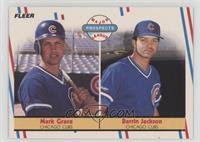 1988 mark grace rookie card. Mark Grace Chicago Cubs Rookie Card Baseball Cards