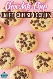 chocolate chip cream cheese cookies