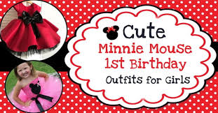 cute minnie mouse birthday dresses for