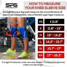 Details About 1 Pair High Performance 7mm Neoprene Knee Sleeves Compression Support Szuch Pro