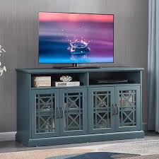 53 Carved Wood Tv Console Storage