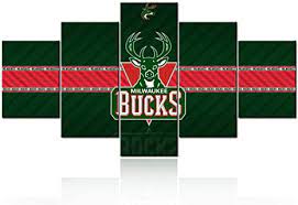 We did not find results for: Amazon Com Basketball Sports Room Decor The Milwaukee Bucks Logo Pictures For Living Room Nba Paintings 5 Panel Canvas Wall Art Canvas Contemporary Artwork Home Decorations Framed Ready To Hang 60 Wx32 H