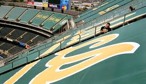 As Move To Take Down Tarps Covering Third Deck Coliseum Seating