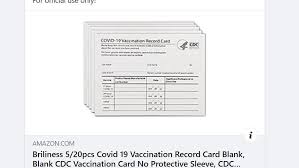 Maybe you would like to learn more about one of these? Indiana State Rep Jim Lucas Shares Blank Covid 19 Vaccination Cards