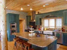Kitchen Colors Add Pizzazz To Your Log