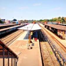 miraj railway station in above railway