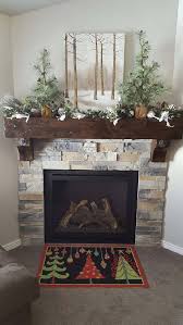 Reclaimed Wood Fireplace Mantel 100