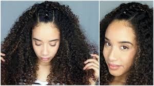 You can get soft, wavy hair by braiding instead of curling. Easy Curly Hairstyle No Braiding Needed Youtube