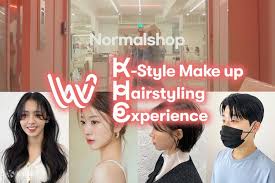 k style make up and hairstyling