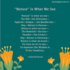 environmental poems for earth day