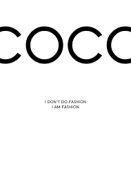 Coco Chanel Poster Posters With