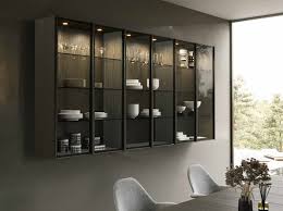 wall mounted gl display cabinets