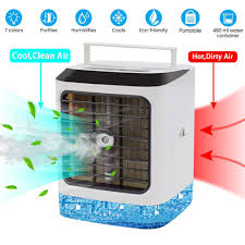 In construction, a complete system of heating, ventilation, and air conditioning is referred to as hvac. Cws Portable Air Cooler 4 In 1 Small Personal Space Air Conditioner Cooler And Humidifier Air Cooler Desk Fan Cooling With Portable Handle For Home Room Office Buy Online In Antigua