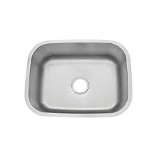 Moe Aiko 23-1/2” x 17-3/4” x 9”, 16 Gauge Stainless Steel Single Bowl  Under-mount Sink