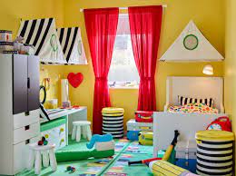 Curtains and blinds do this in a way that enhances your view from the inside, too. Products Ikea Kids Room Kids Room Curtains Kids Room Design
