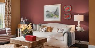 Inspiration Behr Living Room Red