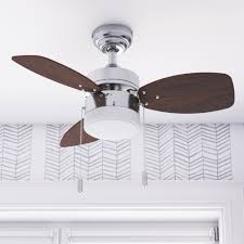Huge savings on ceiling fans. Ebern Designs 30 Charlack 3 Blade Led Standard Ceiling Fan With Pull Chain And Light Kit Included Reviews Wayfair