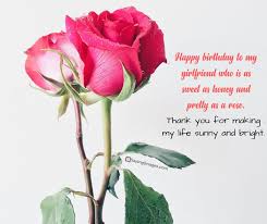 Happy birthday flowers for girlfriend. The Best Happy Birthday Wishes For Your Girlfriend Ultima Status