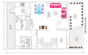 Bungalow In Dwg Autocad File