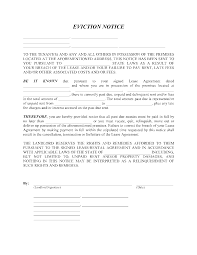 california eviction notice form free