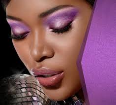 purple eyeshadow for black women