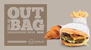 Paper that does not allow oil through, used especially in cooking: Greaseproof Paper Bj Ball Packaging
