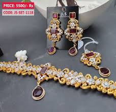egyptian jewellery set with real stones