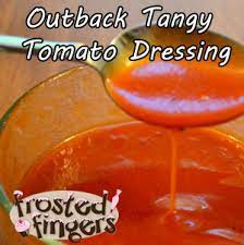 tangy tomato salad dressing recipe