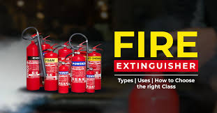 fire extinguisher types uses how to