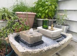 Water Fountain Garden Tabletop Fountain
