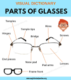 What are the parts of the glass?
