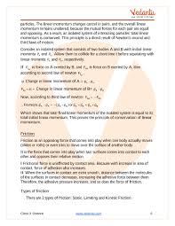 Laws Of Motion Class 11 Notes Cbse
