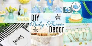 diy baby shower decor resin crafts