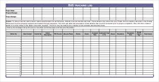 bug tracking template 4 free word