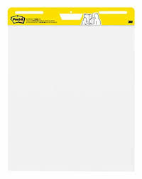 Details About Super Sticky Easel Pad Large Self Stick Flip Chart Paper 30 Sheets 2 Pad Regular
