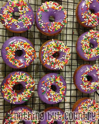 cake donuts using sunbeam donut maker