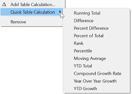 table calculations tableau