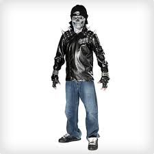 skull biker costume costume yeti