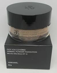 arbonne got you covered mineral powder